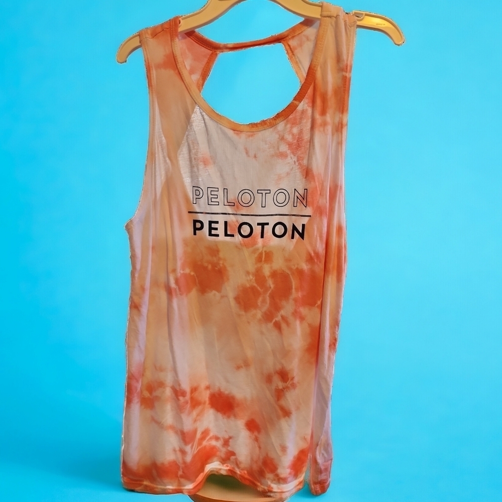 Peloton tank, tie dye size Large - Picture 5 of 8